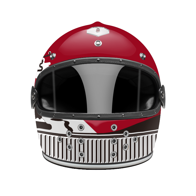 Full Face Ruelles de Paris visor dark