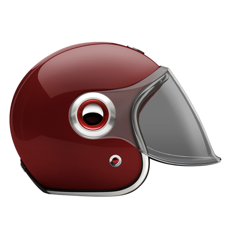 Jet Herold-helmet-side Light smoke