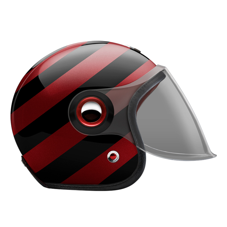 Jet Montmartre-helmet-side-Light smoke