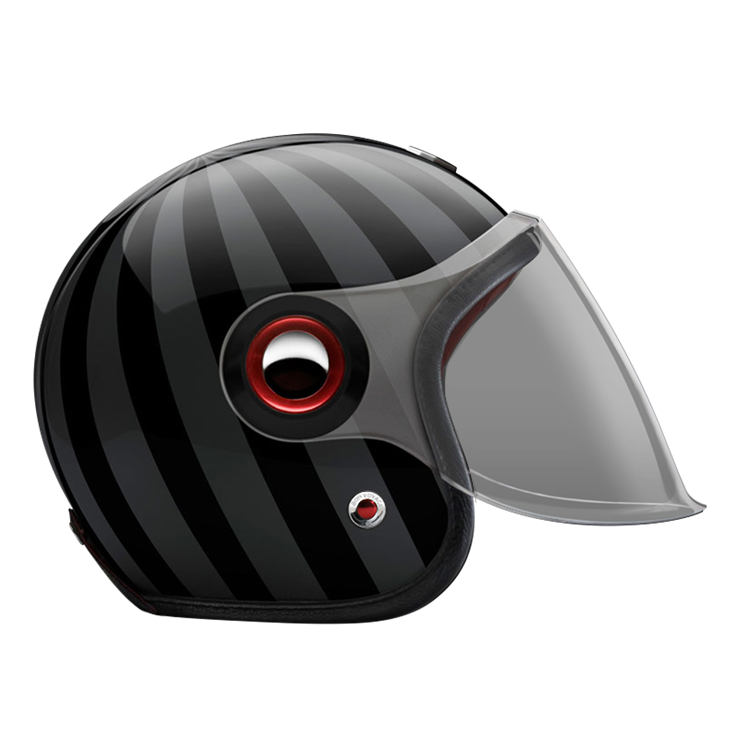 Jet Ueno-helmet-side-Light smoke