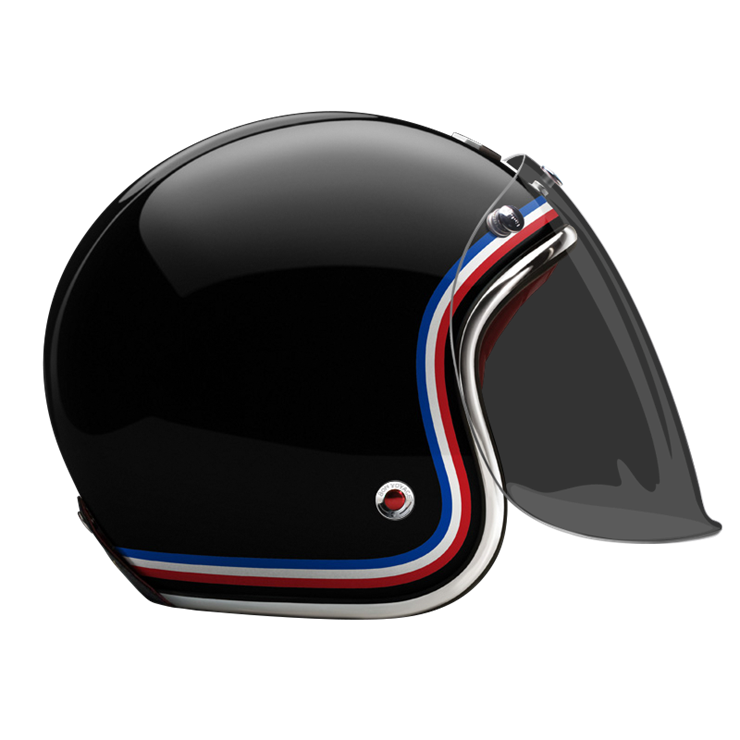 Open-Face-Revolution-helmet-side-Dark-brown